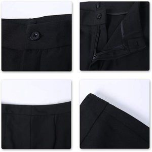 Women's Plaid Business Suit Set - 2 Piece Office Blazer And Pant Outfit For Professional Wear